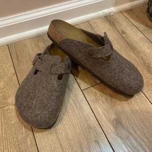 NEW: Birkenstock Boston Wool clog
